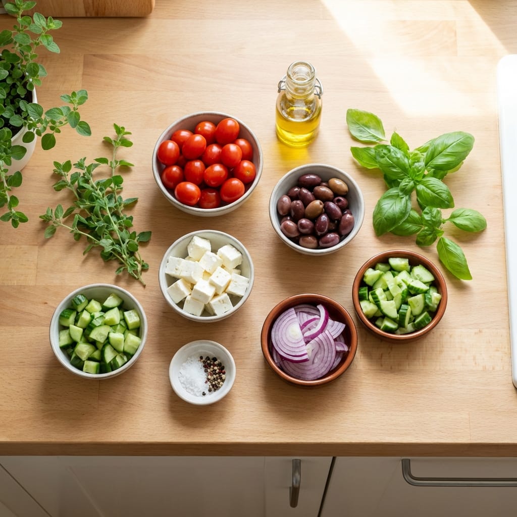 Rice krispie treat ingredients on counter