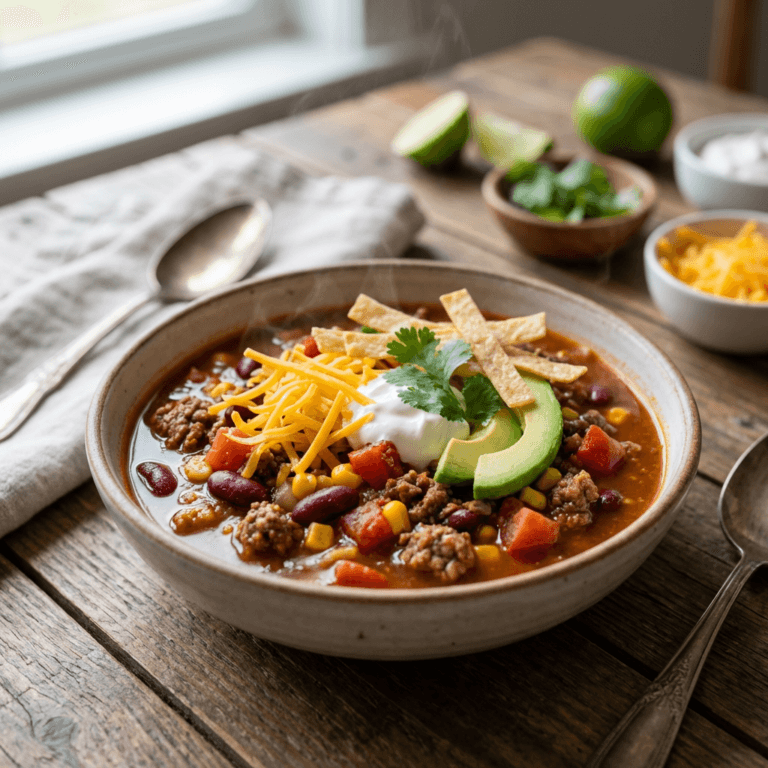 taco soup recipe